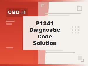 P1241 Diagnostic Code Solution for Vehicle